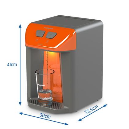 Imagem de Purificador premium eletronico bivolt - orange/dark