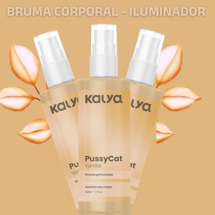 Imagem de Pussycat Iluminador Corporal Bruma Luminos Perfumado Vanilla