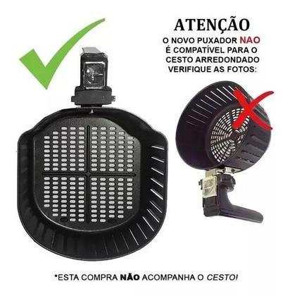 Imagem de Puxador Alça P/ Fritadeira Air Fryer Mondial Naf-03 4 L 