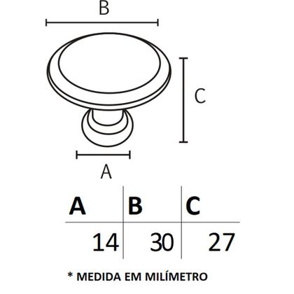 Imagem de Puxador Ales 118 - Preto - 30MM