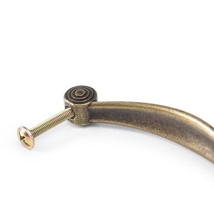 Imagem de Puxador Arco Puxador Colonial Vintage Ouro Velho 