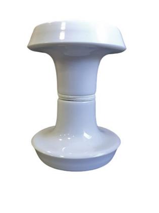 Imagem de Puxador Concha M Resina Branco