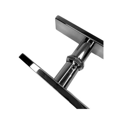 Imagem de Puxador de Porta Pivotante Tubular H Inox 45 Cm