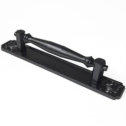 Imagem de Puxador Duplo Porta Pivotante Correr Straus 250mm Preto Fosco