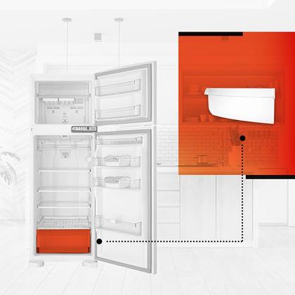 Imagem de Puxador Gaveta de Legumes Refrigerador Brastemp BRM39EBANA
