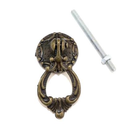 Imagem de Puxador Luiz Xv Com Haste E Porca 5/32 Com 10 Pçs