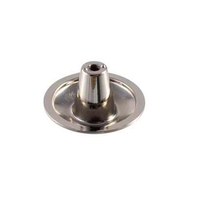 Puxador orion zen 33x20mm niquel escovado com verniz zp1883.916