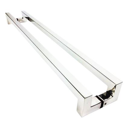 Imagem de Puxador Para Portas Athenas 80 cm Aço Inox Polido Brilhante