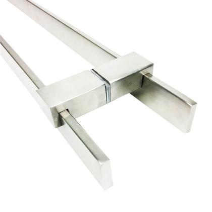 Imagem de Puxador Para Portas Luma 60 cm Aço Inox Escovado