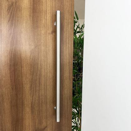 Imagem de Puxador Porta Pivotante Duplo Inox Tubular 75cm