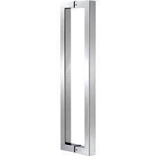 Imagem de Puxador retangular inox polido 40x20x600mm