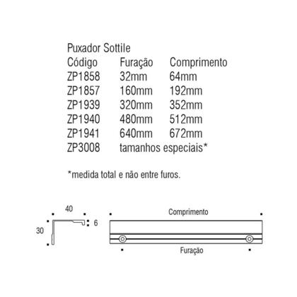 Imagem de Puxador Sottile Dourado Matte 160mm Zen Design