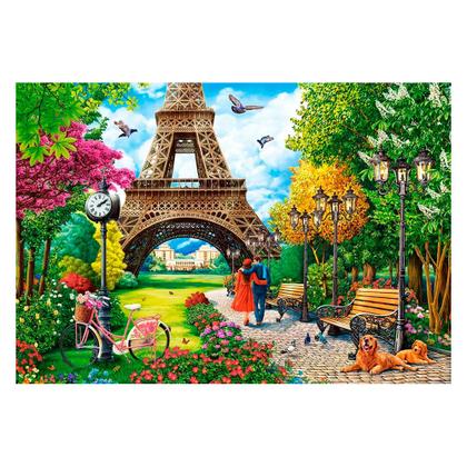 Imagem de Puzzle 1000 peças Primavera em Paris - Imp. Castorland