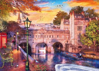 Imagem de Puzzle 1000 Peças Tarde Romântica Ravensburger 12000163