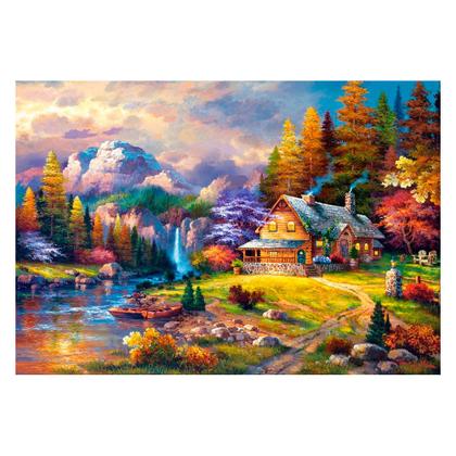 Imagem de Puzzle 1500 Peças Refúgio na Montanha - Imp. Castorland