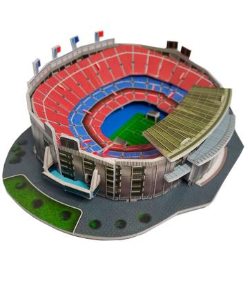 Imagem de Puzzle 3D Quebra Cabeça  Mini Estádio Camp Nou 27 Peças