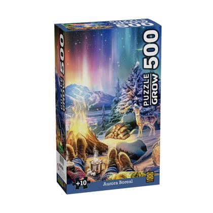 Imagem de Puzzle 500 peças Aurora Boreal - Grow