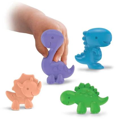 Imagem de Puzzle Dino Divertido Monta E Descobre Dinossauros Coloridos