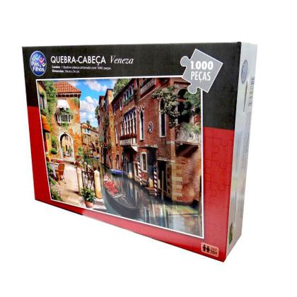 Imagem de Puzzle Quebra-cabeça Itália Veneza - 1000 Peças - Pais E Filhos