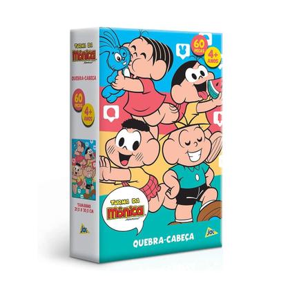 Imagem de Puzzle Quebra Cabeça Turma da Mônica 60 Peças 3083 - Toyster
