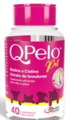 Imagem de Qpelo Suplemento Para Caes E Gatos 40 Cp - Agener