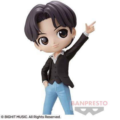 QPOSKET TinyTAN BTS Suga - Dynamite 19006 (Versão A) - Bandai