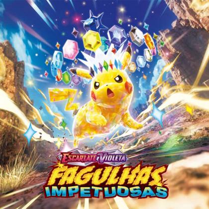 Quad Pack Pokémon Ev 8 Fagulhas Impetuosas Zapdos 35028 - Copag