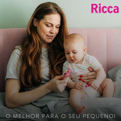 Imagem de Quadrado de algodão Baby 50 Unidades Dupla Face Absorção e Suavidade Infantil Ricca