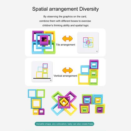 Imagem de Quadrado Sharp Turn Toy Jogos de mesa Brinquedos interativos 2-4 jogadores