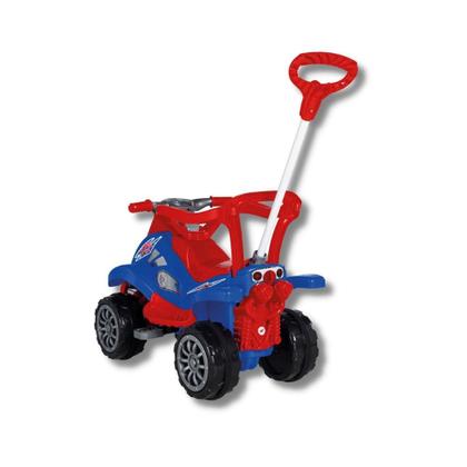 Imagem de Quadriciclo cross legacy azul e vermelho - calesita