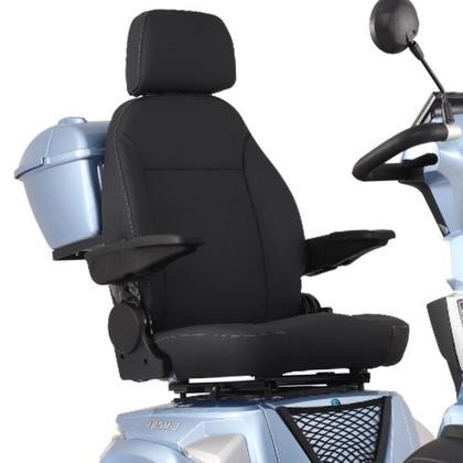 Imagem de Quadriciclo Elétrico Adulto 500W E-Mobi Bateria de Lítio 48V Duos Azul