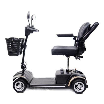 Imagem de Quadriciclo Elétrico Desmontável Dourado Potência Conforto e Desempenho Scooter