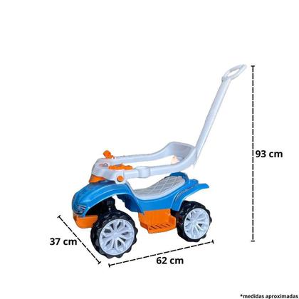 Imagem de Quadriciclo Infantil Azul Meu Passeio Lugo Brinquedos