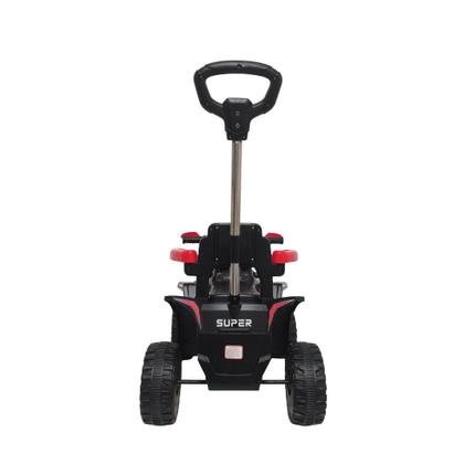 Imagem de Quadriciclo Infantil C/ Empurrador e Luzes Ride On Maxi Toys