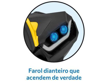 Imagem de Quadriciclo Infantil Elétrico Preto e Amarelo
