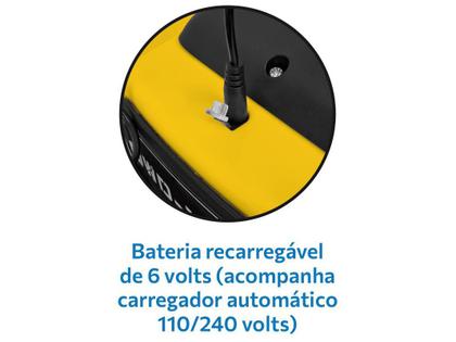 Imagem de Quadriciclo Infantil Elétrico Preto e Amarelo