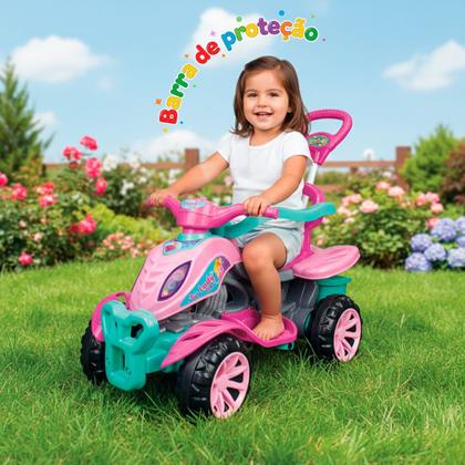 Imagem de Quadriciclo Infantil Lady Star 2 em 1 Passeio e Pedal Maral