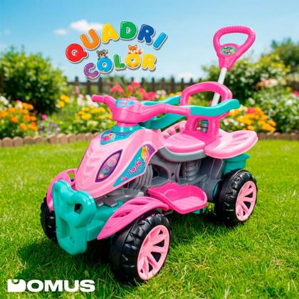 Imagem de Quadriciclo Infantil Lady Star 2 em 1 Passeio e Pedal Maral