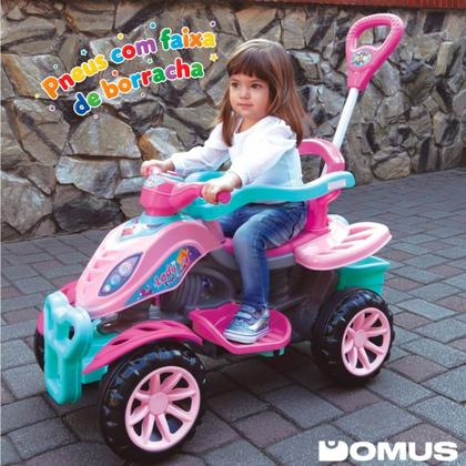 Imagem de Quadriciclo Infantil Lady Star 2 em 1 Passeio e Pedal Maral
