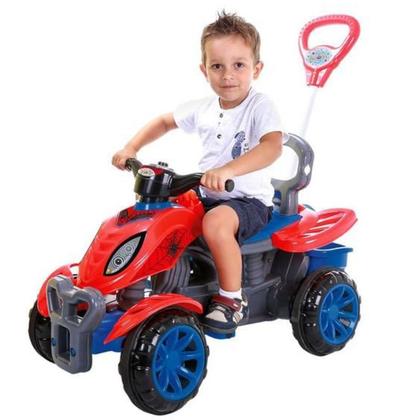 Imagem de Quadriciclo Infantil Passeio E Pedal Spider - Maral