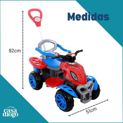 Imagem de Quadriciclo Infantil Spider - Presente Carro Para Menino Spyder