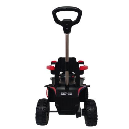 Imagem de Quadriciclo Passeio Elétrico Infantil Haste Direcionável Bateria 6V