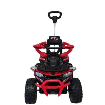 Imagem de Quadriciclo Passeio Elétrico Infantil Haste Direcionável Bateria 6V