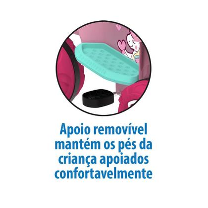 Imagem de Quadriciclo Passeio Smart Quad Pedal Rosa - Bandeirante