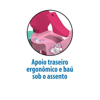 Imagem de Quadriciclo Passeio Smart Quad Pedal Rosa - Bandeirante