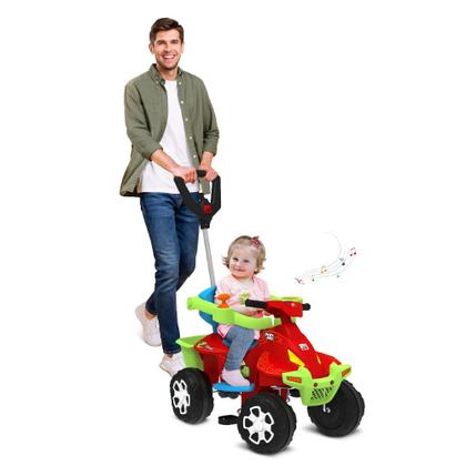 Imagem de Quadriciclo Smart Quad Passeio e Pedal Vermelho Bandeirante