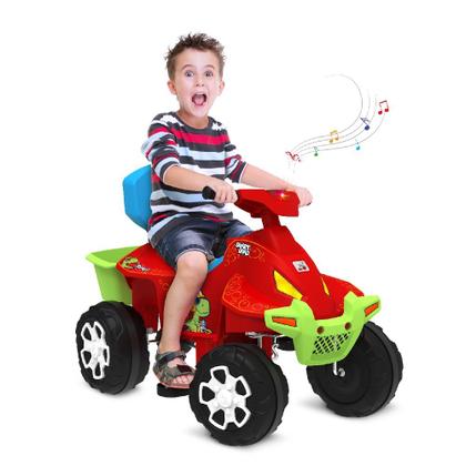 Imagem de Quadriciclo Smart Quad Passeio e Pedal Vermelho Bandeirante