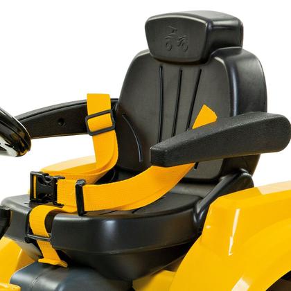 Imagem de Quadriciclo Trator Infantil Amarelo Passeio E Pedal - Poliplac