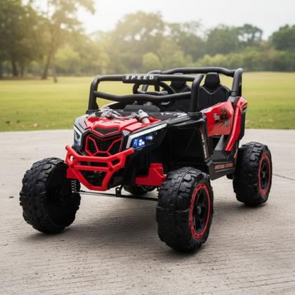 Imagem de Quadriciclo UTV Carro Elétrico Infantil 12v Com Luz de Led Música Buzina