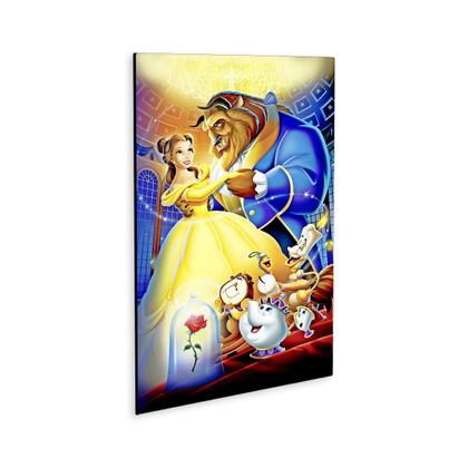 Imagem de Quadro A3 em MDF A Bella e a Fera 001 - Placa